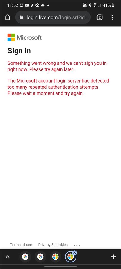 Account.live.com Fix Problem Xbox One 的图像结果