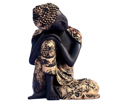 Devjison Polyresin Idol of Lord Gautam Buddha Statue for Home Decor ...