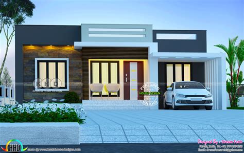 Modern Kerala House Design Single Floor