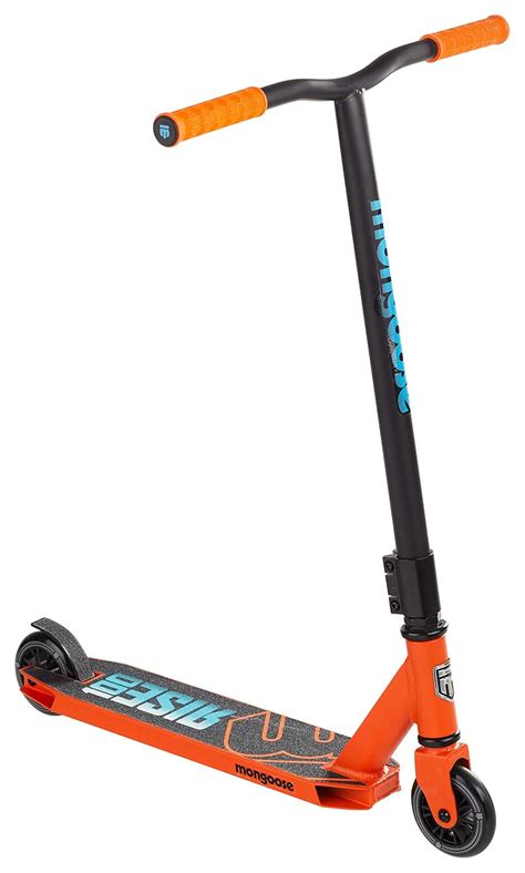 Mongoose Rise 100 Freestyle Stunt Kick Scooter, Featuring Lightweight ...