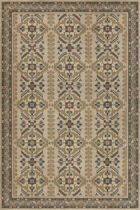Zola Latte Vinyl Floor Cloth - Cottage Home