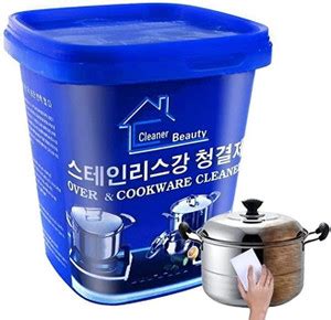 KENTELLY Boom Wash Stainless Steel Oven Cookware Cleaner for Removing ...