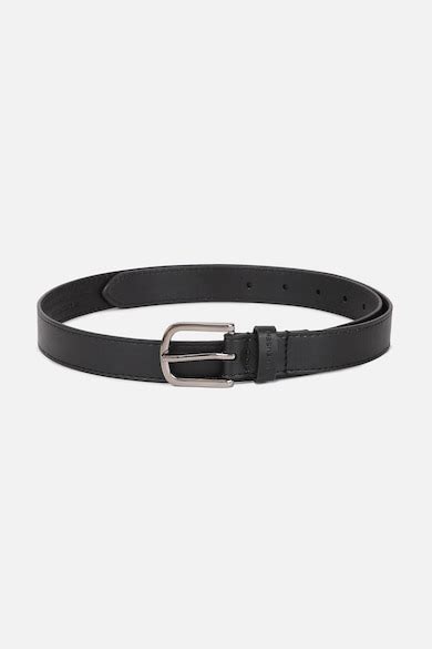 Buy Women Black Solid Belt Online - 949144 | Van Heusen