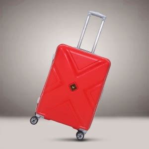 sapna luggage TROLLEY-01 Cabin Suitcase 8 Wheels - 22 inch RED - Price ...