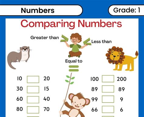 Image result for Comparing Numbers with Answers