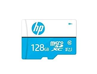 HP 128GB MicroSD Memory Card SDXC mx310 Class 10, UHS-I, U1 Card, Upto ...