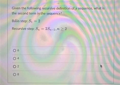Recursive Definition Algebra 2 的图像结果