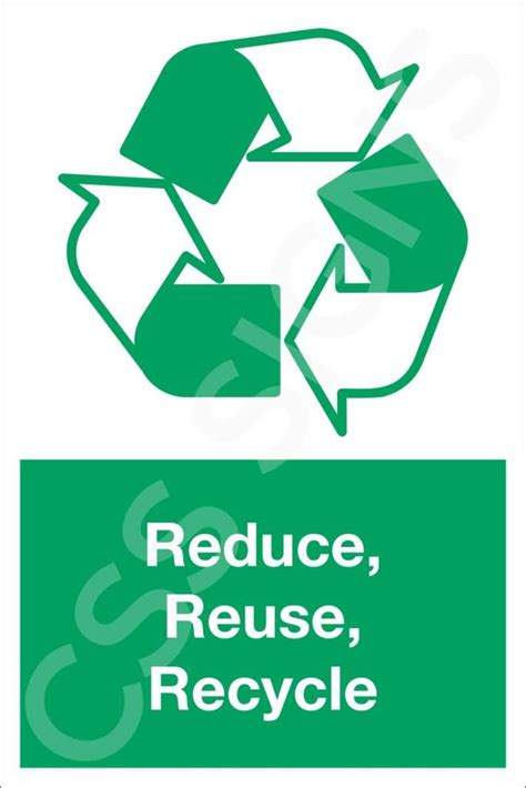 Reduce Reuse and Recycle Signs 的图像结果