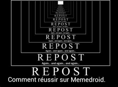 voila la définition du repost - Meme subido por Lapinou17102002 ...