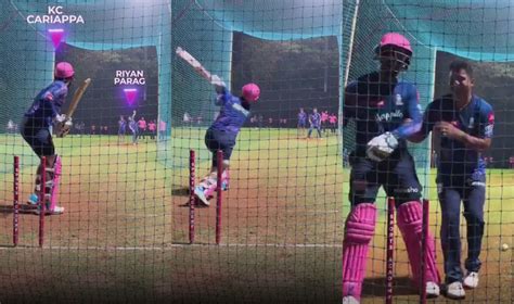 IPL 2022: [Watch] RR all-rounder Riyan Parag turns 'left-arm spinner ...