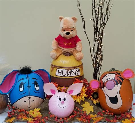 Adorable Winnie the Pooh Pumpkin Ideas for Halloween