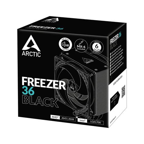 ARCTIC FREEZER 36 BLACK - TOWER CPU COOLER ACFRE00123A