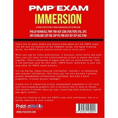 Buy PMP Exam Immersion: An Agile & Predictive Study of People, Process ...