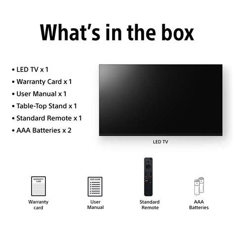 Sony 189 cm 75" BRAVIA 5 4K UHD AI Technology Mini LED Google TV K-75XR55A