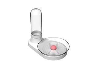 Non-Electric Pet Fountain, No-Filter Cat Fountain Quiet Automatic Pet ...