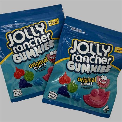 Jolly Rancher Gummy Pack - 600mg - Green Fire | Cannabis Delivery ...