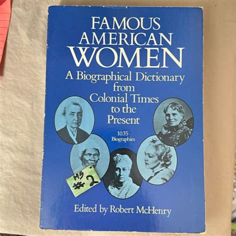 Famous American Women by Robert McHenry
