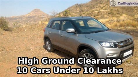 10 Cars Under Rs 10 lakhs With High Ground Clearance – Vitara Brezza ...