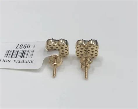 Diamond Earrings - Vancleef Diamond Studded Earrings Manufacturer from ...