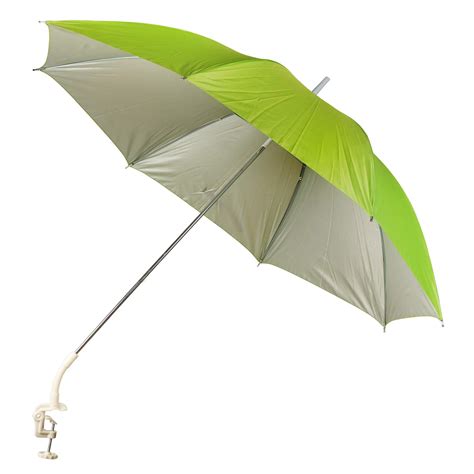 Pro Beach Green Lightweight Clip On Chair Parasol Beach parasol ...