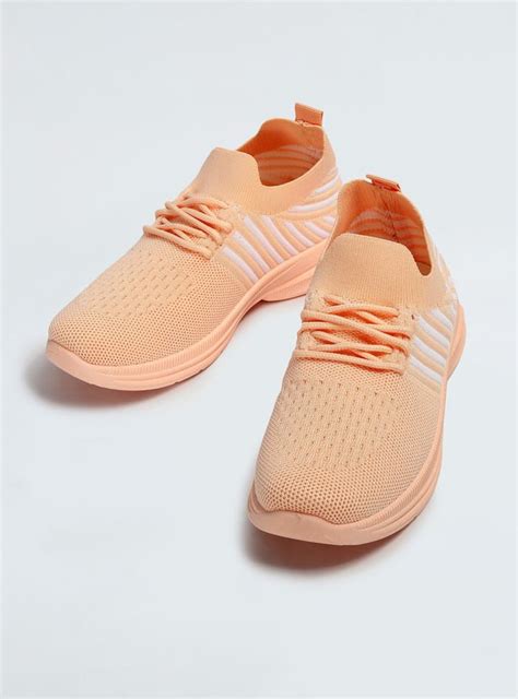 Buy Girls Striped Knit Sport Shoes Online at just Rs. 799.0 ...
