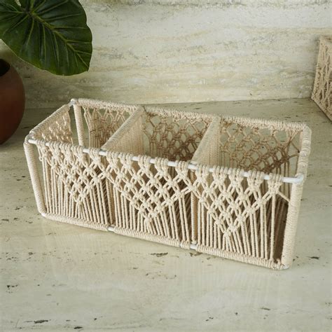 Macrame Multipurpose Handcrafted Organiser – The Decor Mart