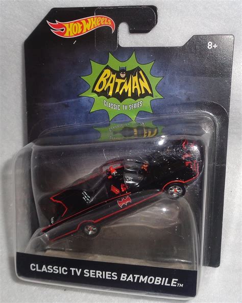 HOT WHEELS 1:50 Scale Classic TV Series Batmobile and Classic TV Series ...
