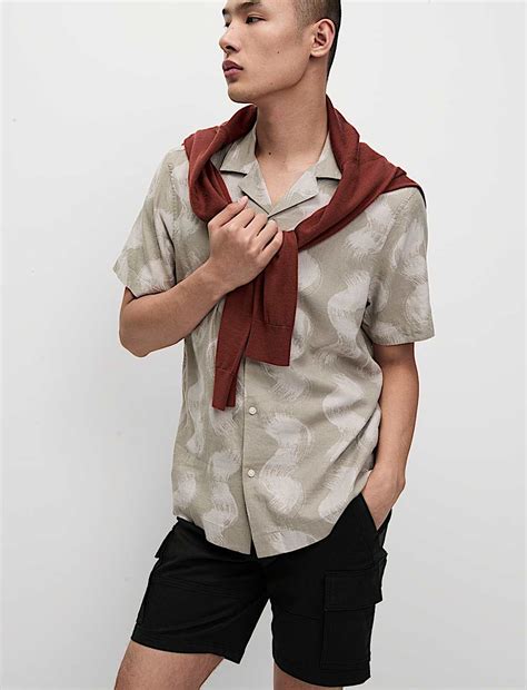 Buy Straight Fit Stretch Cargo Short at Marks & Spencer