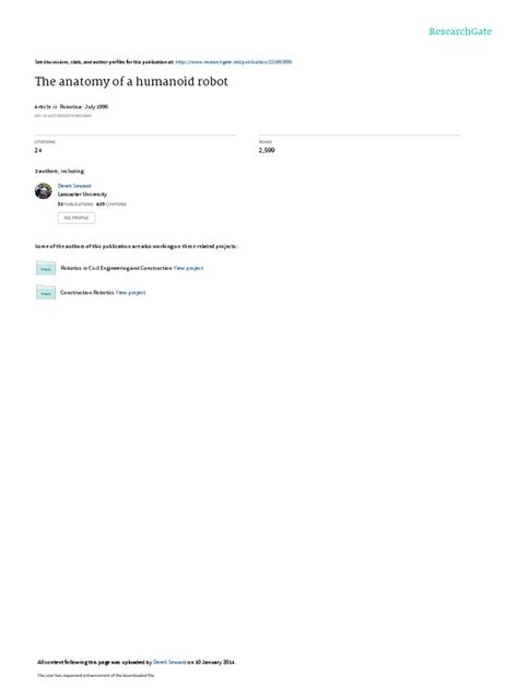 Humanoid Robot PDF 的图像结果