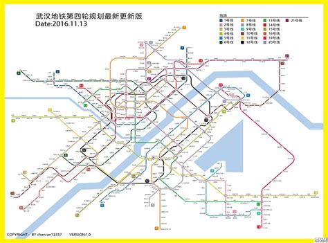 武汉地铁6号线线路图-千图网