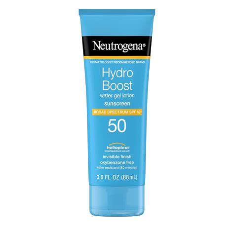 Buy Neutrogena Hydro Boost Water Gel Non-Greasy Moisturizing Sunscreen ...