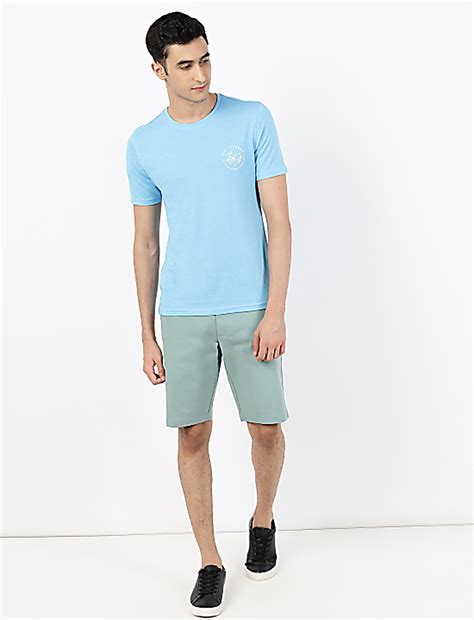 Buy (Cotton Blend) Regular Fit Shorts at Marks & Spencer