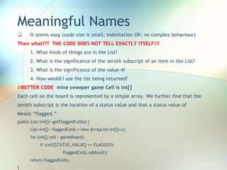Clean Code Names 的图像结果