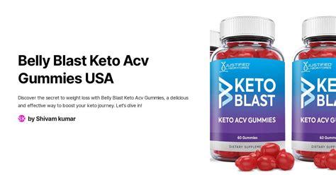 Belly Blast Keto Acv Gummies USA