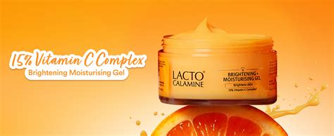 Lacto Calamine 15% Vitamin C Moisturizer for Face | 50g x Pack of 1 ...