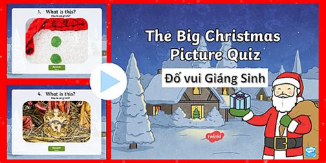 Powerpoint Đố Vui Giáng Sinh Song Ngữ Anh Việt
