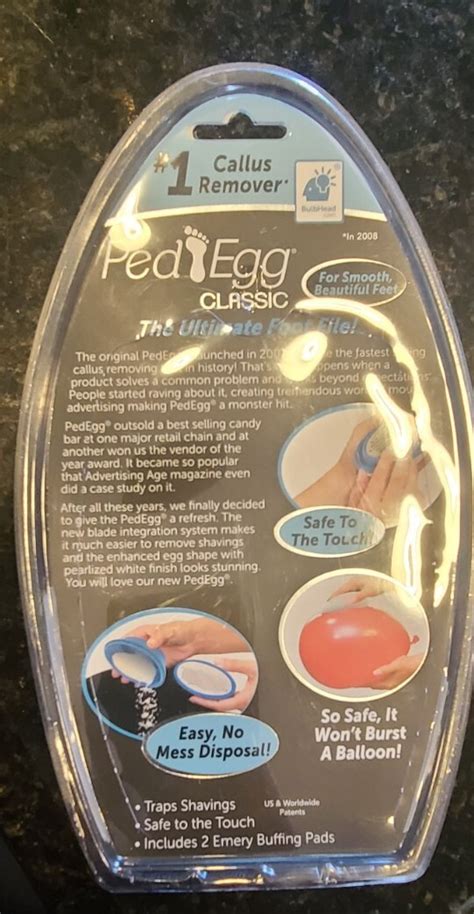 Buy Ped Egg Classic As Seen On TV Professional Foot File with Finishing ...