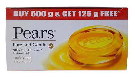 Buy Pears Soap, Pure and Gentle, 5 x 125g Promo Pack Online at Low ...