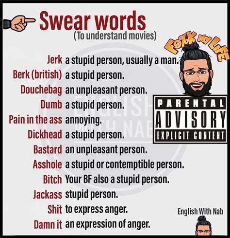 Swear words – Artofit