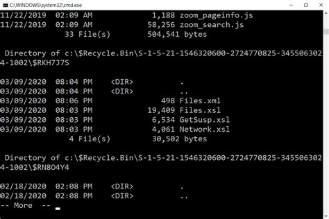 Command-Prompt Dir 的图像结果