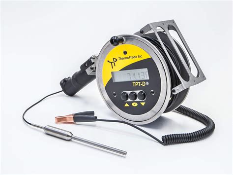 Buy TP-7D Digital Tank Gauging Thermometer with 75' Cable, Extra Weight ...