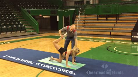 Image result for Cheer Bridge Stretch Tutorial