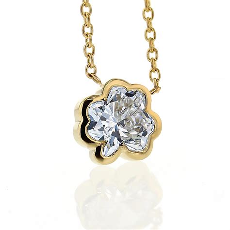 Shamrock Diamond Pendant - Custom Jewelry Design