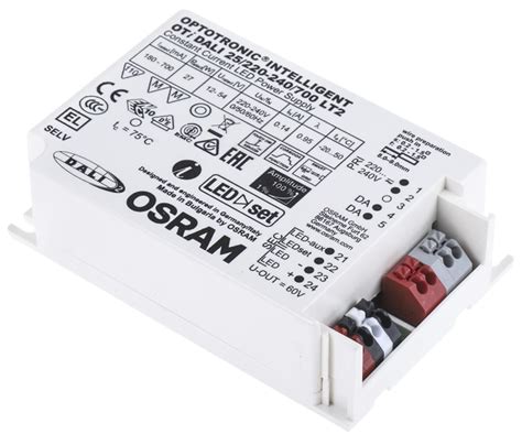 OTi DALI 25/220-240/700 LT2 Osram | Osram LED Driver, 12 → 54V Output ...