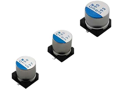 PCW Conductive Polymer Aluminum Electrolytic Caps - Nichicon | Mouser