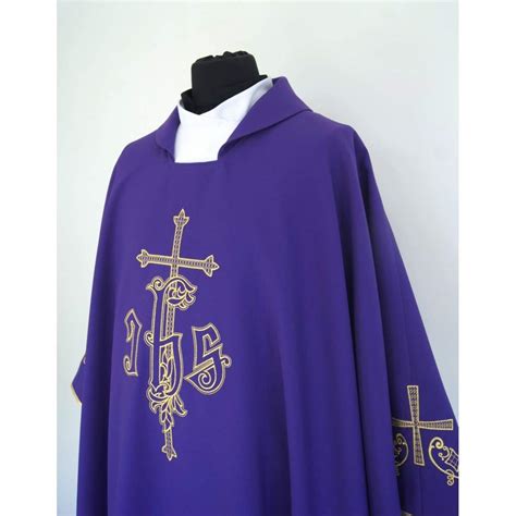 Vestment IHS - Gothic style Chasuble with a matching India | Ubuy