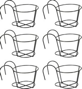 Time2plant Pot Holder 6" inch Black Pot Stand/Eco-Friendly Pot Stand ...