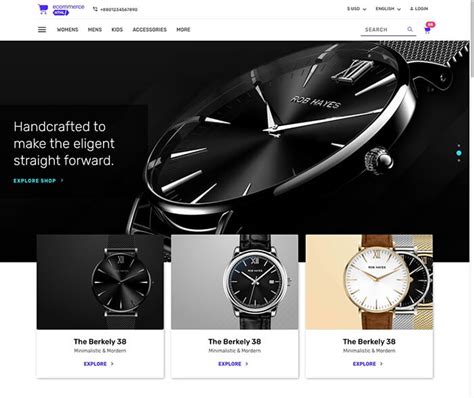 eCommerce HTML Templates | eCommerce HTML