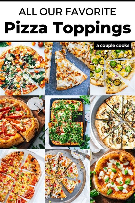 Image result for Different Types of Pizza Toppings