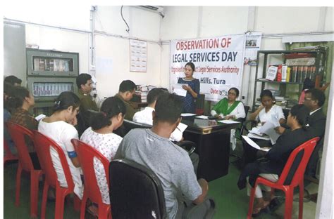 Observation of Legal Services Day held at Tura, West Garo Hills ...